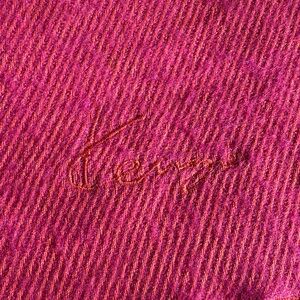 Kenzo Pink Scarf